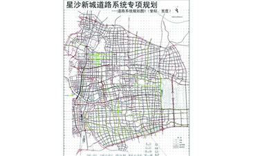 星沙新城道路系統(tǒng)專(zhuān)項(xiàng)規(guī)劃